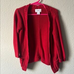 Old Navy Girl’s Red cardigan